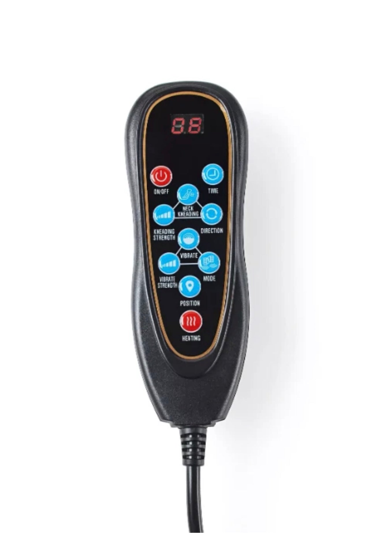 Luxus-Massagematte Orbisana Massagegerät schwarz, 160x60x10 - Blitzversand