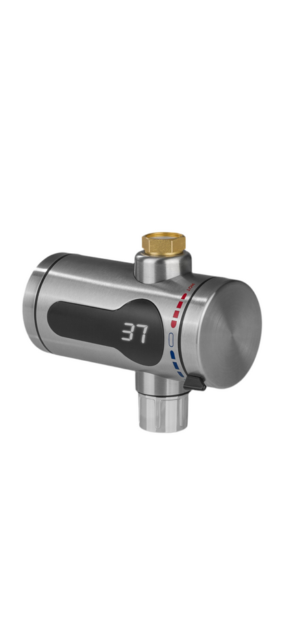 MAXXMEE Kompakter Durchlauferhitzer – Edelstahl-Wasserhahn für sofort heißes Wasser